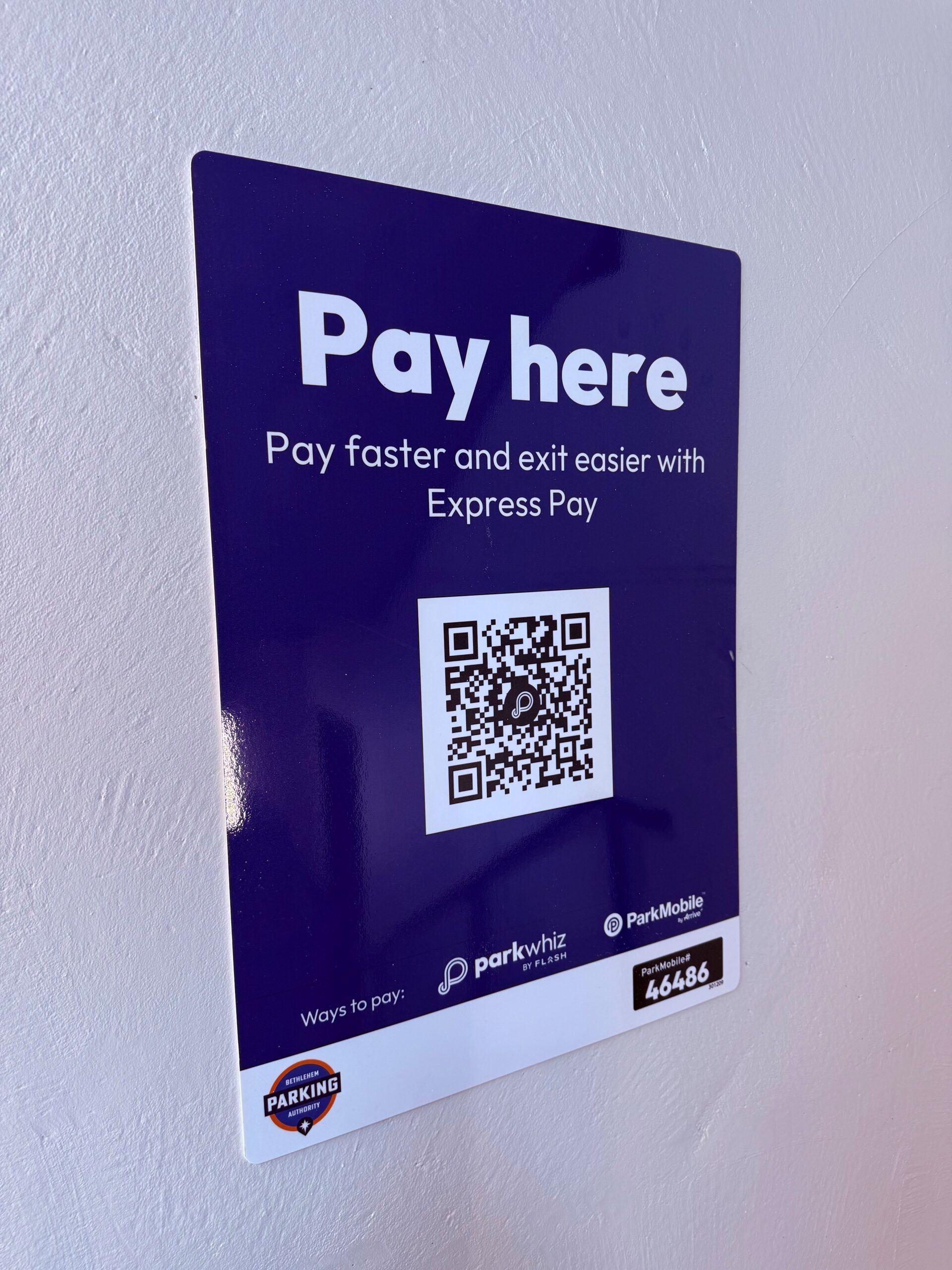 BPA Launches Express Pay | Bethlehem Parking Authority — Parking Lots ...
